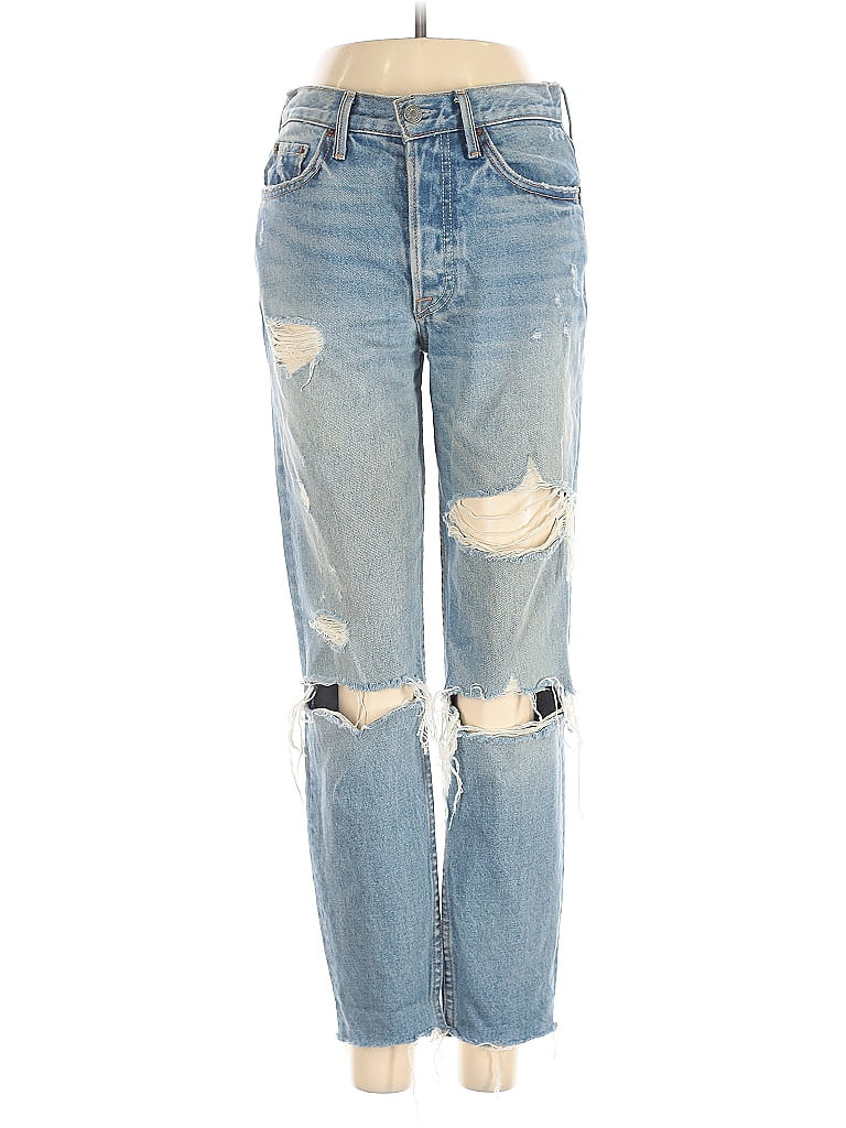 Pre-owned Grlfrnd Jeans In Blue