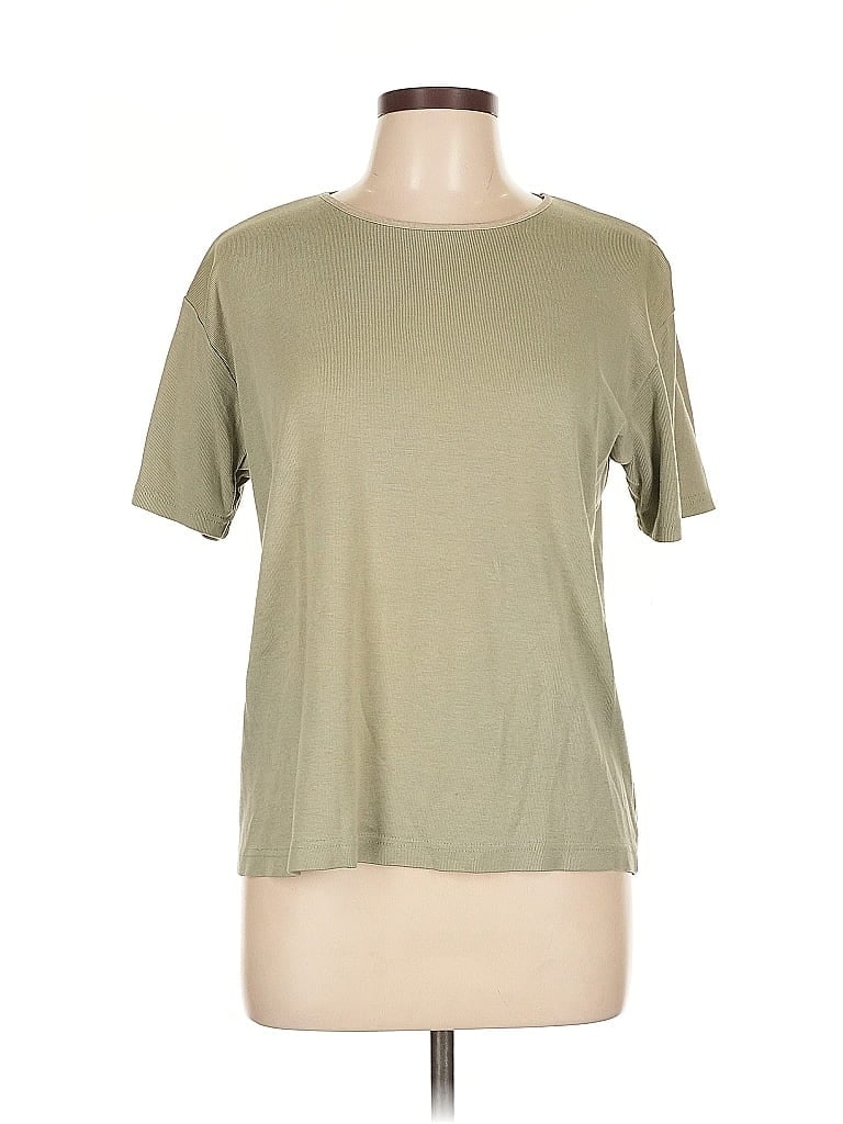 Pre-owned Croft & Barrow Short Sleeve T-shirt In Brown