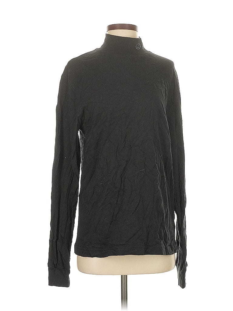 Pre-owned Urban Outfitters Long Sleeve Turtleneck In Black