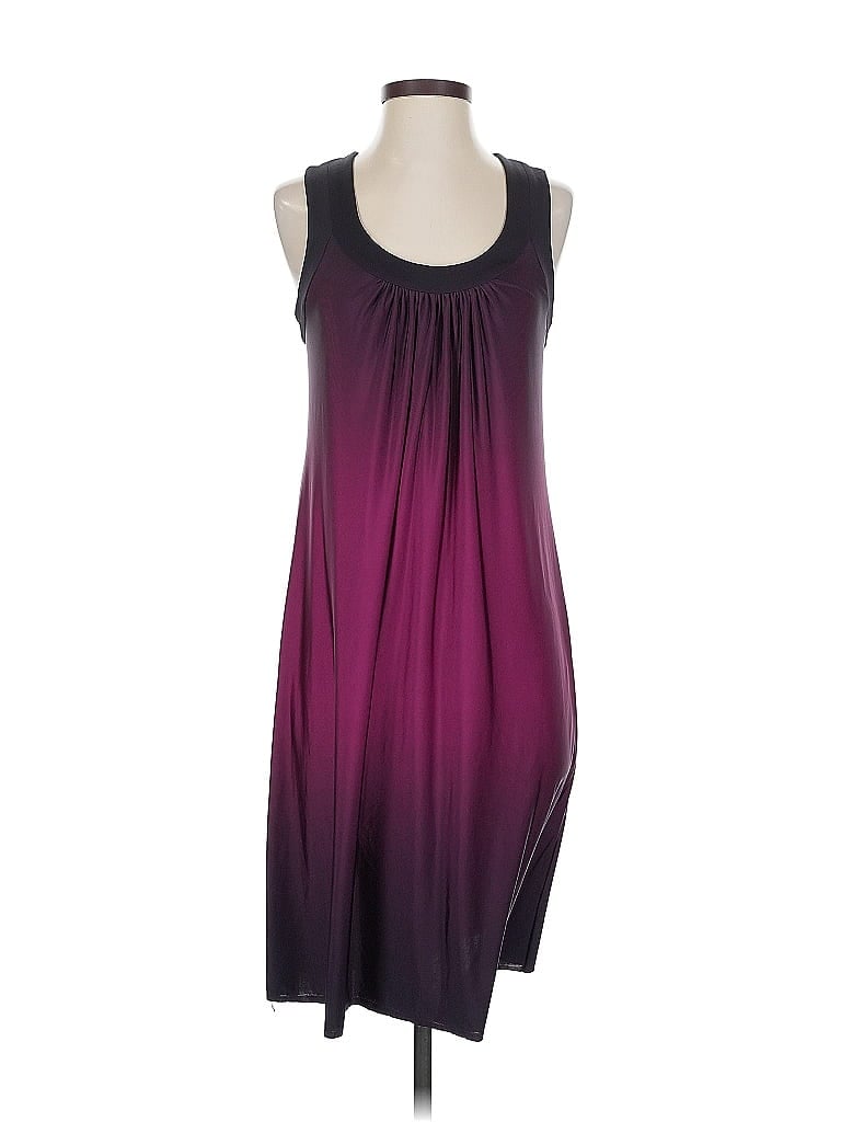 Pre-owned Oleg Cassini Cocktail Dress In Purple