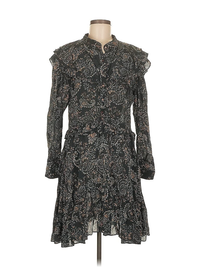 Nicholas Paisley Gray Casual Dress Size M (estimated) - photo 1