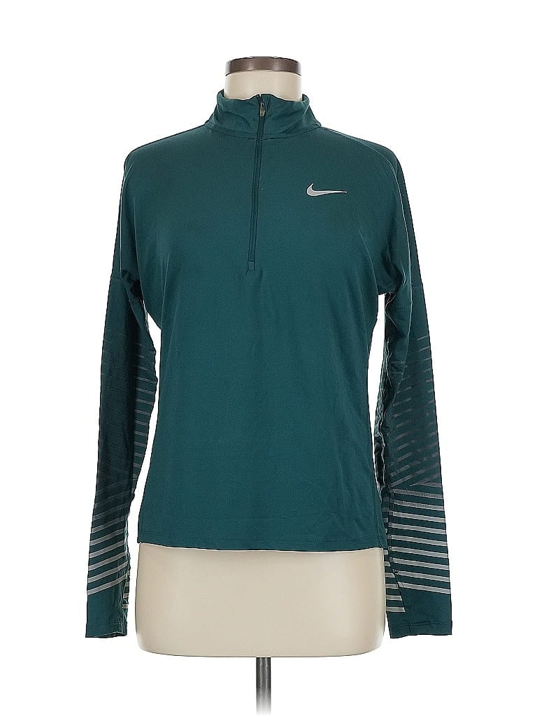 Pre-owned Nike Long Sleeve T-shirt In Blue