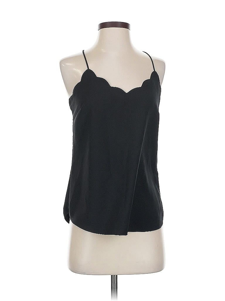Pre-owned J.crew Factory Store Sleeveless Blouse In Black
