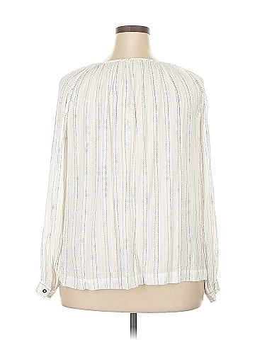 a.n.a. A New Approach Long Sleeve Blouse (view 2)