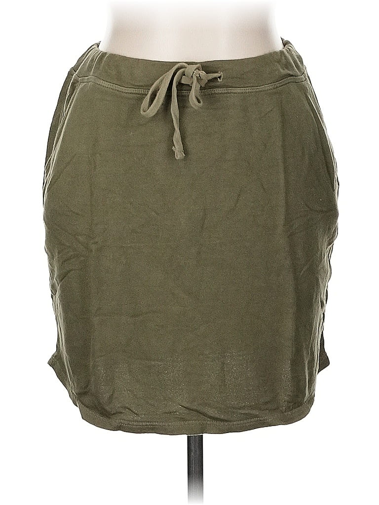 Pre-owned Sundry For Evereve Casual Skirt In Green