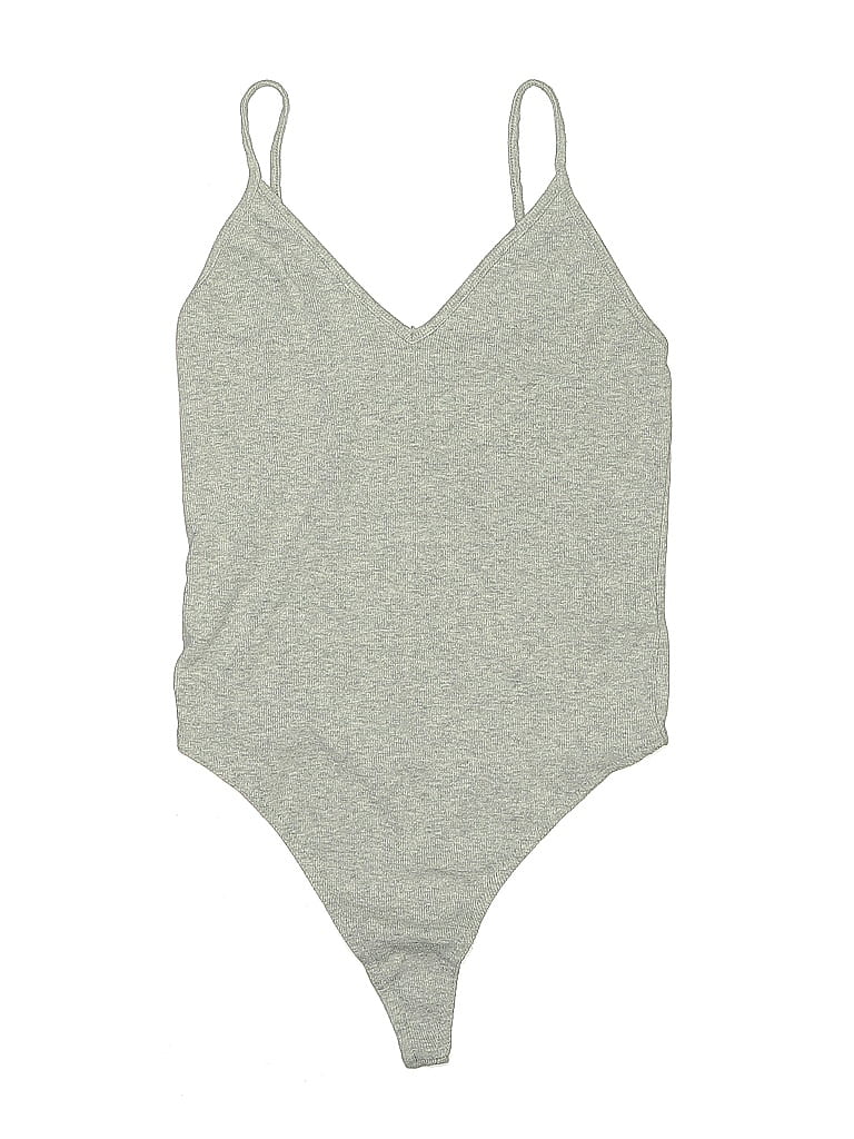 Pre-owned Bp. Bodysuit In Gray