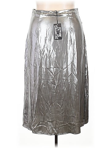Future Collective Faux Leather Skirt (view 2)