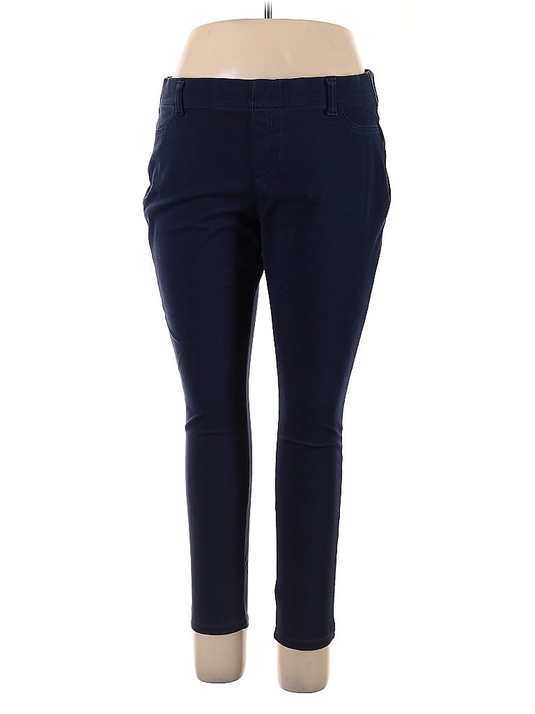 Pre-owned Amazon Essentials Casual Pants In Blue