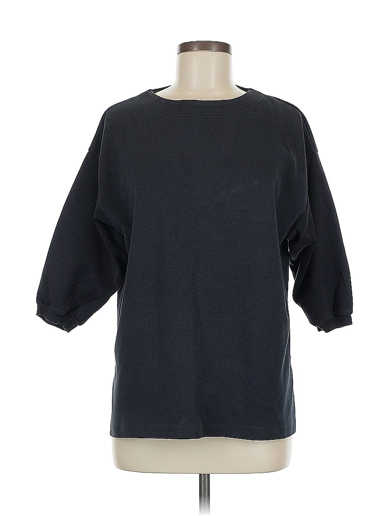 Pre-owned Unbranded Sweatshirt In Black