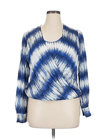 Karen Kane Long Sleeve Blouse (view 1)