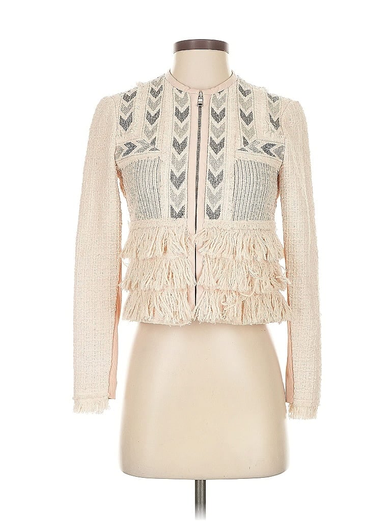 Pre-owned Rebecca Taylor Jacket In Brown