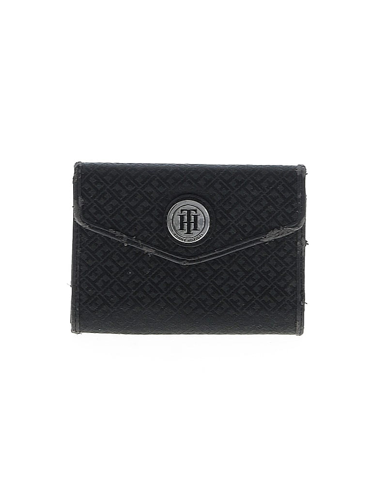 Pre-owned Tommy Hilfiger Wallet In Black