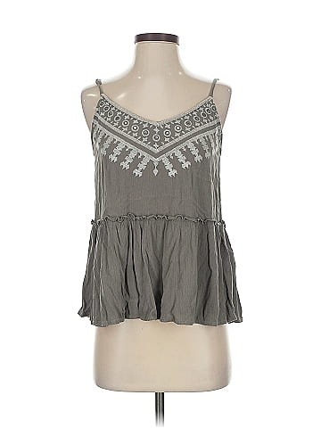 Earthbound Trading Co. Sleeveless Blouse (view 1)