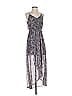 Sienna Sky 100% Polyester Paisley Gray Casual Dress Size S - photo 1