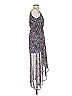 Sienna Sky 100% Polyester Paisley Gray Casual Dress Size S - photo 4