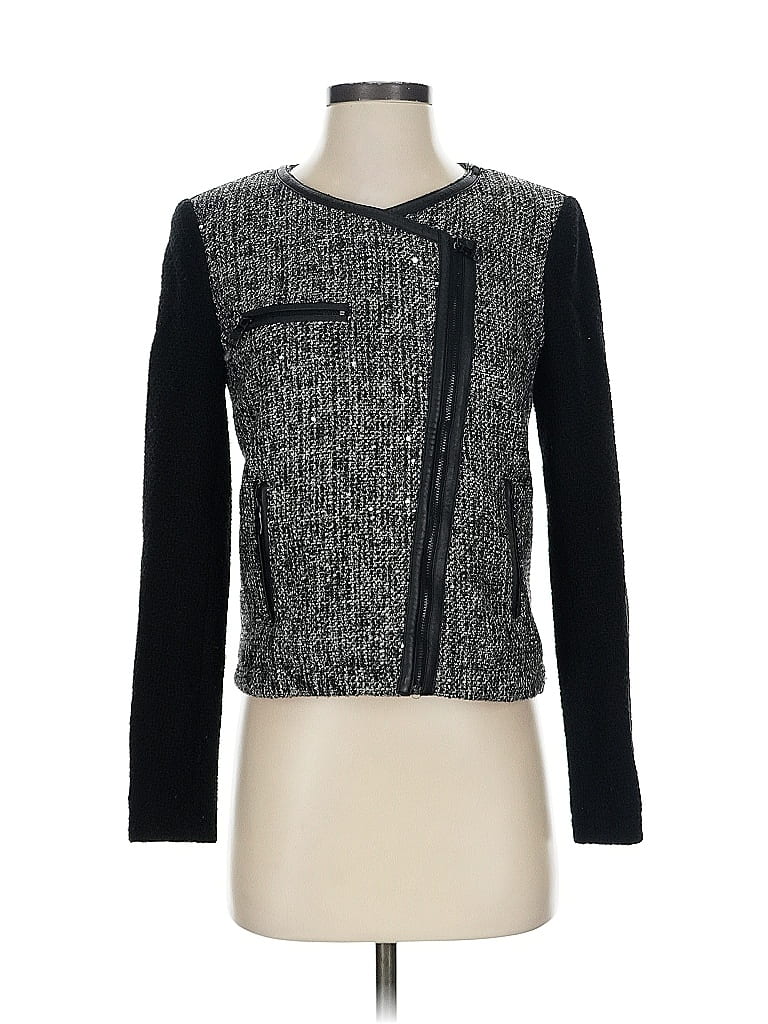 Pre-owned Banana Republic Factory Store Jacket In Black