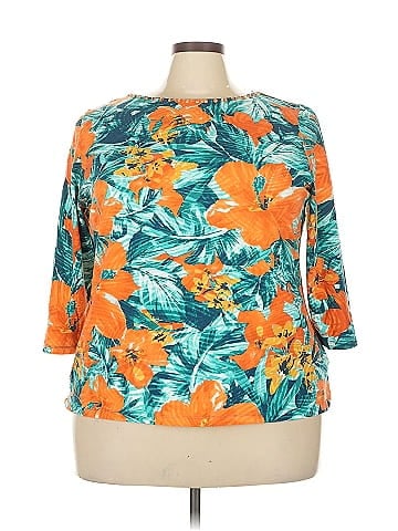 Ruby Rd. 3/4 Sleeve Blouse (view 1)