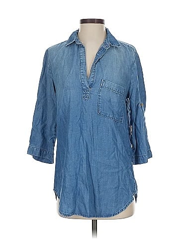 Cloth & Stone 3/4 Sleeve Button-Down Shirt (view 1)