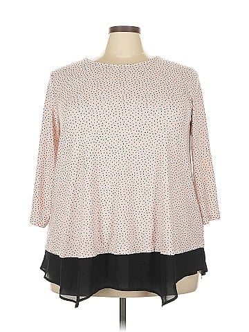 Adrianna Papell 3/4 Sleeve Blouse (view 1)