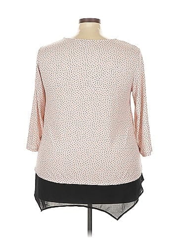 Adrianna Papell 3/4 Sleeve Blouse (view 2)