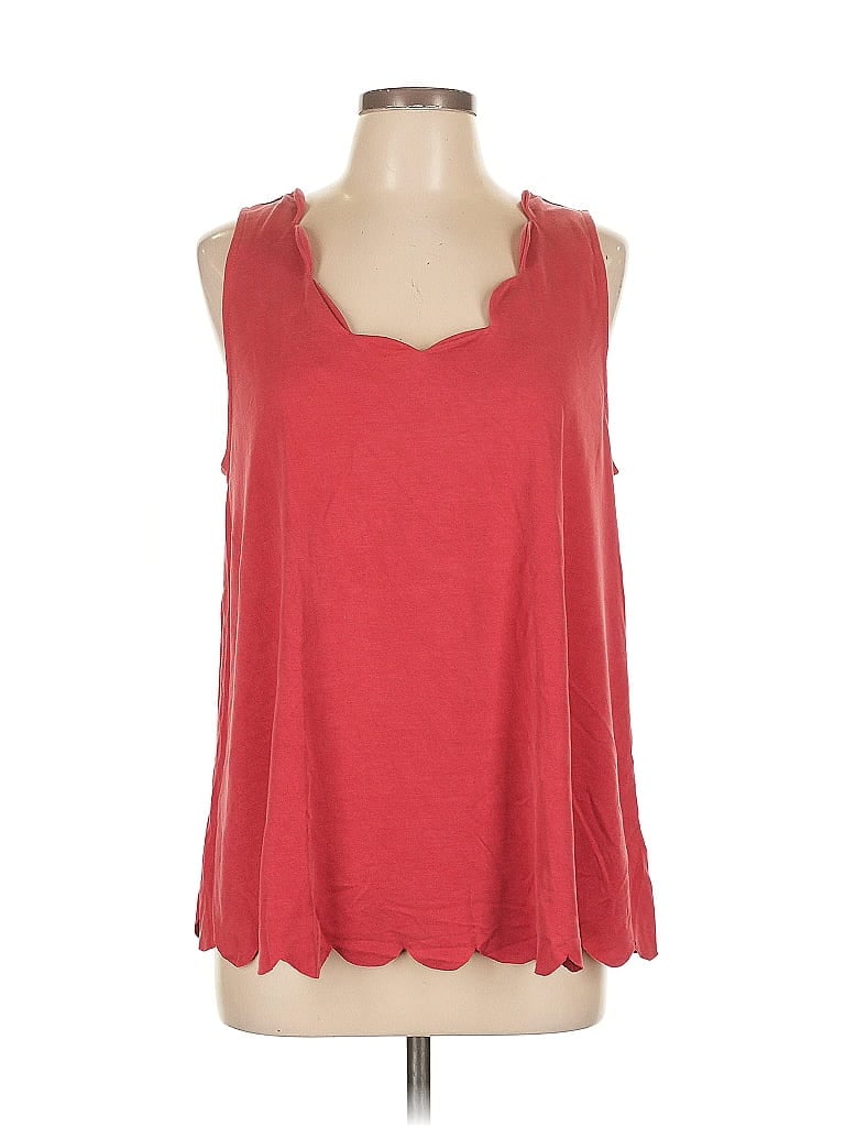 Eri + Ali Red Tank Top Size L - photo 1