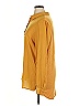 Left Coast by Dolan 100% Polyester Gold Orange Long Sleeve Blouse Size XL - photo 4