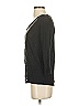 Three Dots Black 3/4 Sleeve Top Size S - photo 4