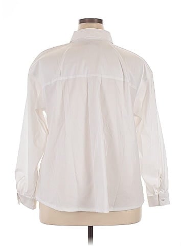 Foxcroft 3/4 Sleeve Button-Down Shirt (view 2)