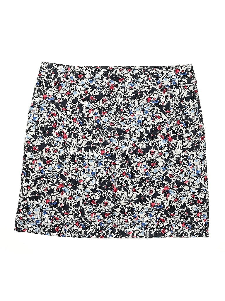 Pre-owned Christopher & Banks Casual Skirt In Gray