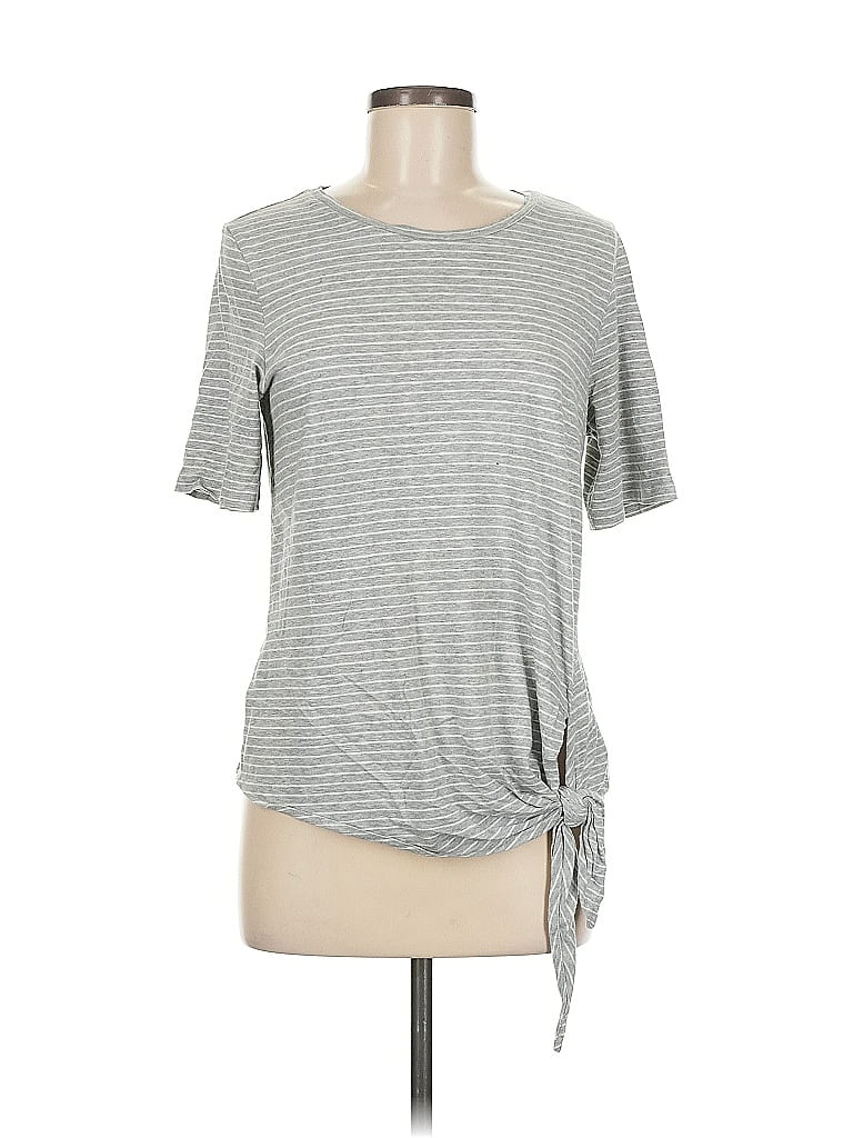 Pre-owned Banana Republic Factory Store Short Sleeve T-shirt In Gray