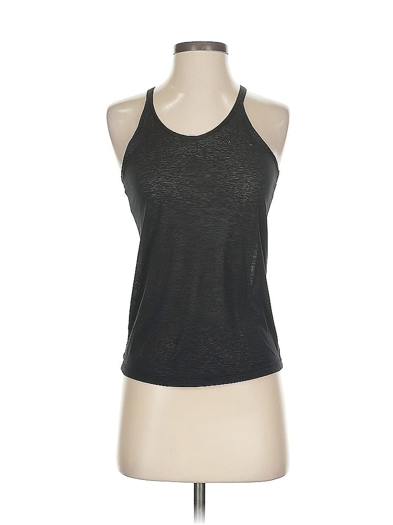 Click to view more detailed imagery on our partner's website Pre-owned Nike Tank Top Gray Halter Neckline Tops