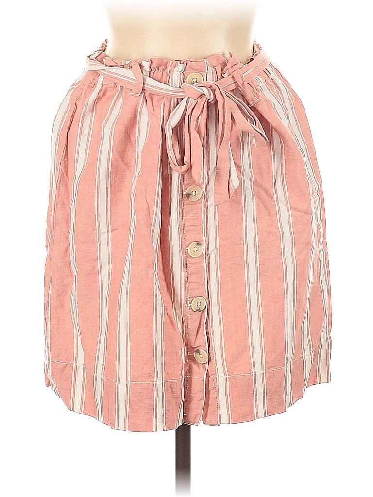 Pre-owned Ann Taylor Loft Casual Skirt In Pink