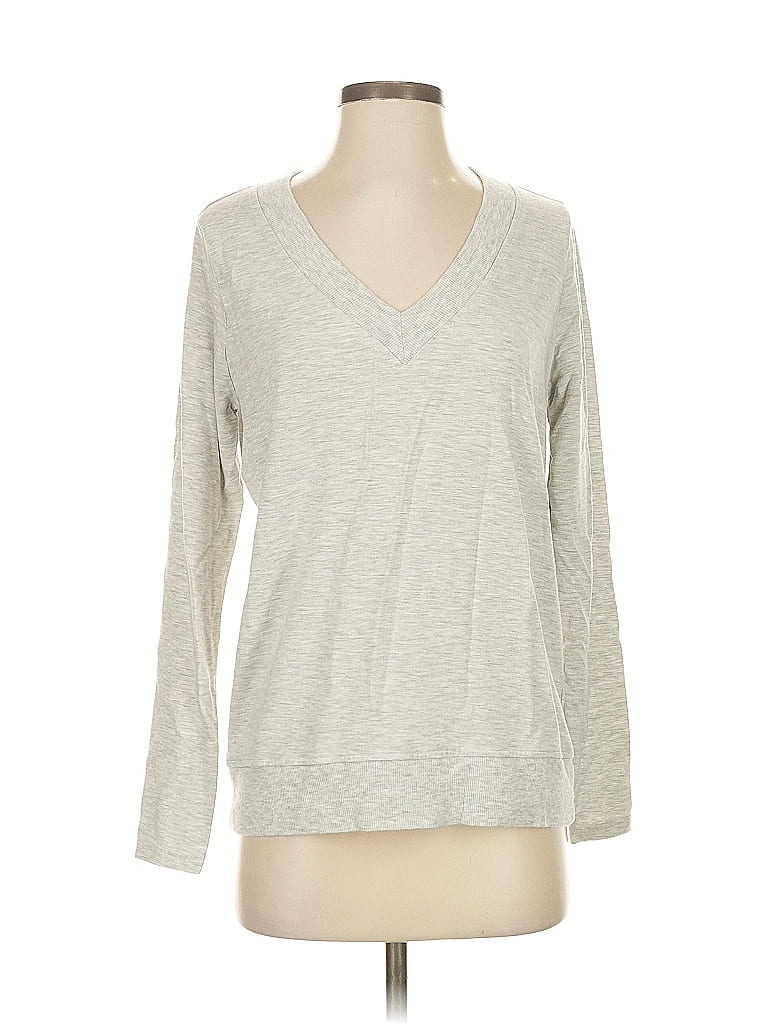 Pre-owned Banana Republic Pullover Sweater In Gray