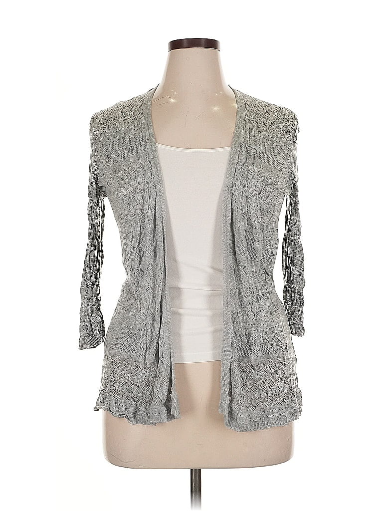 Pre-owned Roz & Ali Kimono In Gray