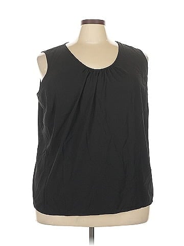 Susan Graver Sleeveless T-Shirt (view 1)