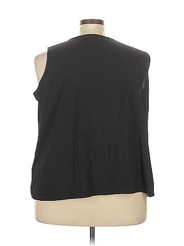 Susan Graver Sleeveless T-Shirt (view 2)