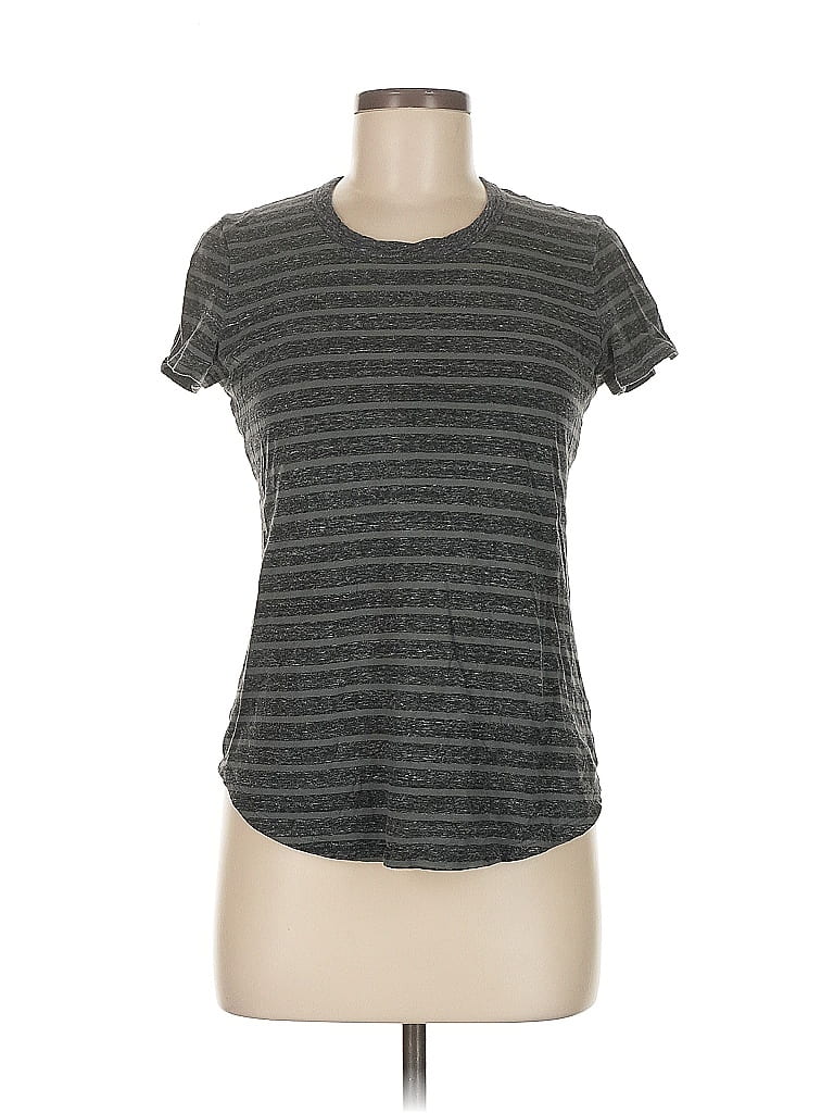 Pre-owned James Perse Short Sleeve T-shirt In Green