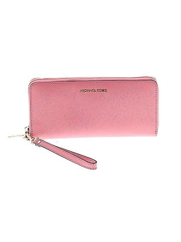 MICHAEL Michael Kors Leather Wristlet (view 1)