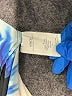 Vince. 100% Polyester Graphic Blue Casual Dress Size 6 - photo 6
