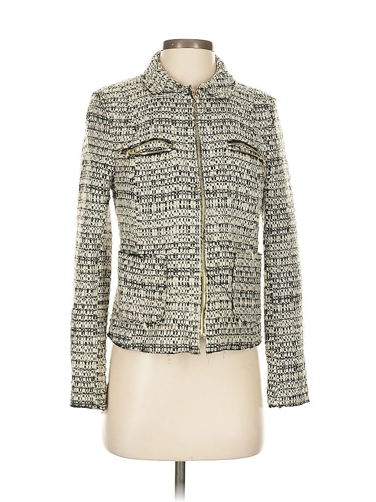 Pre-owned Zara Jacket In Gold