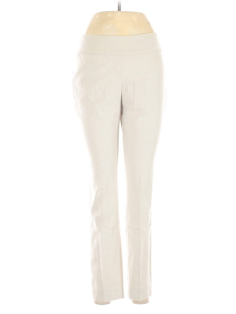 Pre-owned Nic + Zoe Casual Pants In White