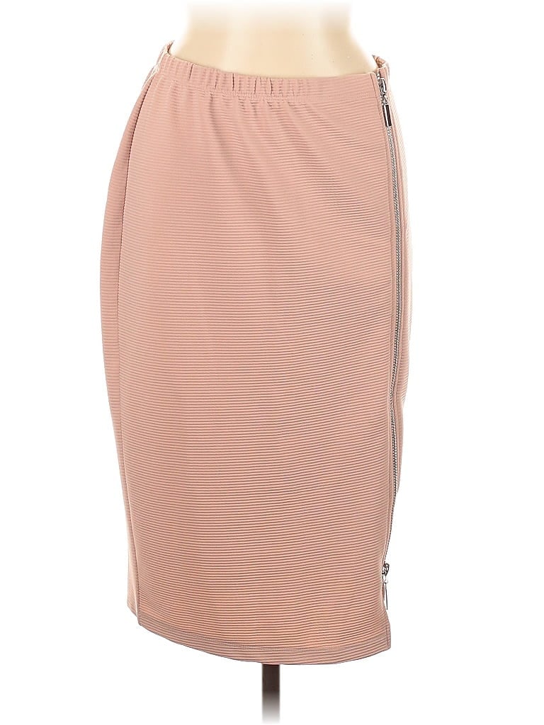 Pre-owned Olivia Blu Casual Skirt In Brown
