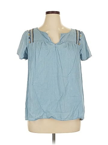 New Directions Short Sleeve Blouse (view 1)
