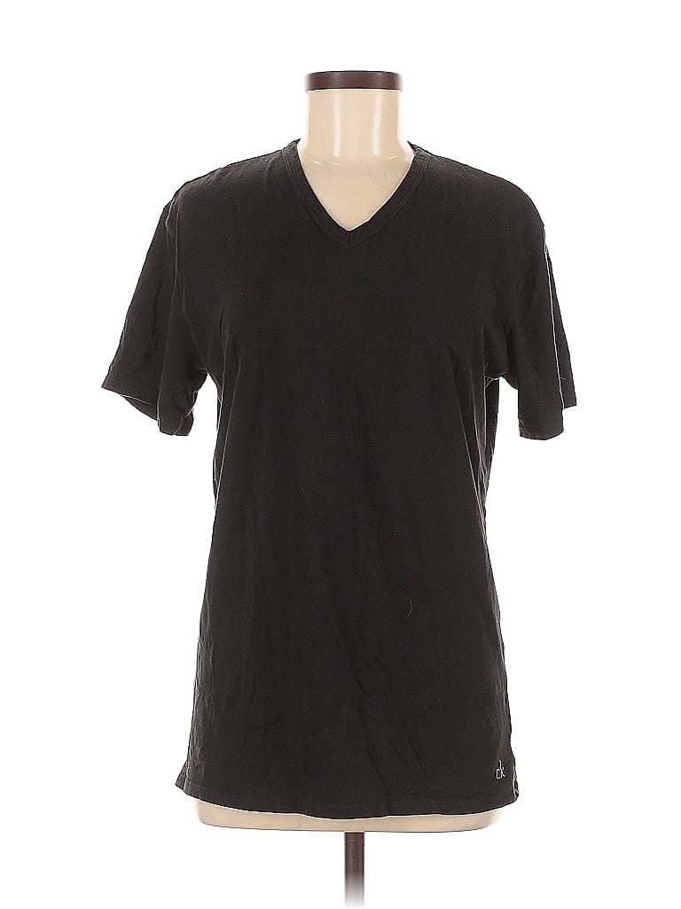 Pre-owned Calvin Klein Short Sleeve T-shirt In Black