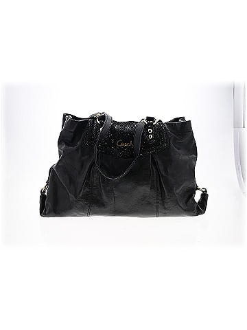 Coach Factory Leather Satchel (view 1)