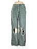 Vervet 100% Cotton Green Jeans Size 25 waist - photo 1