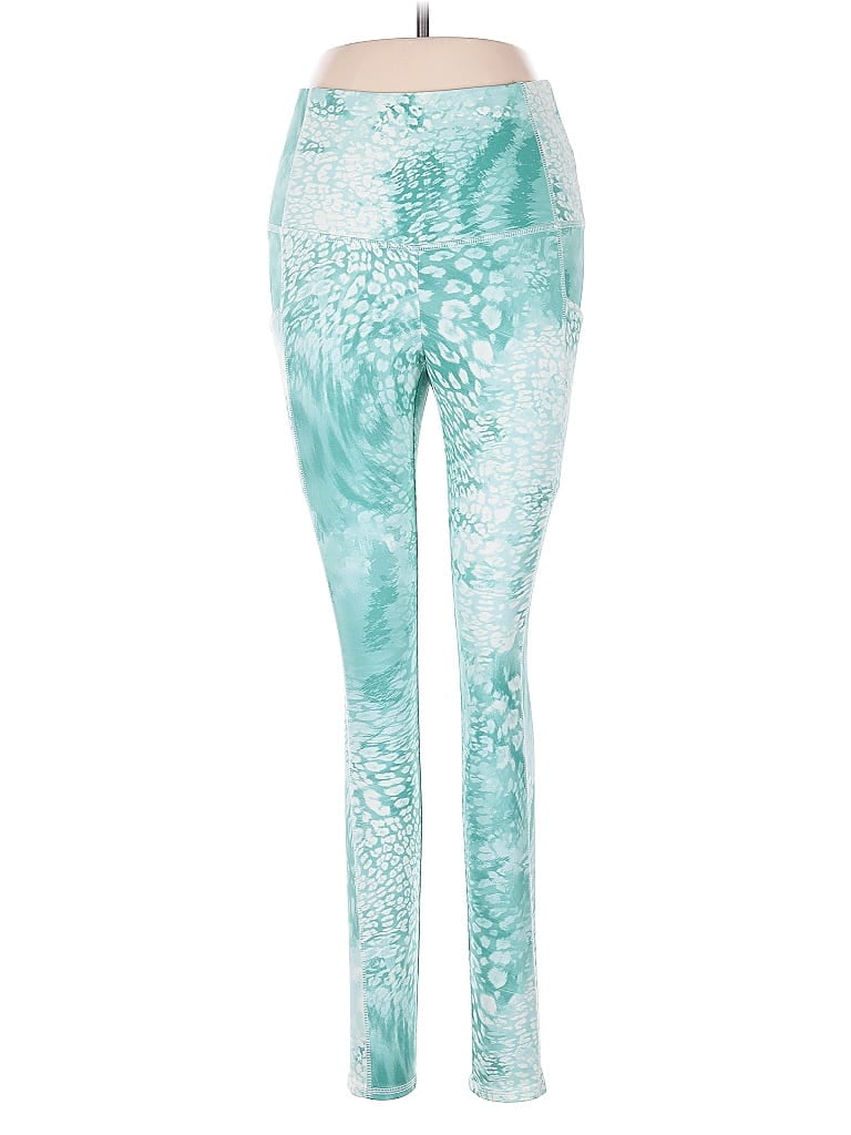 Pre-owned Zenergy By Chico's Active Pants In Blue