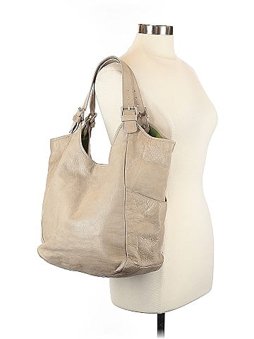 Garnet Hill Leather Hobo (view 2)