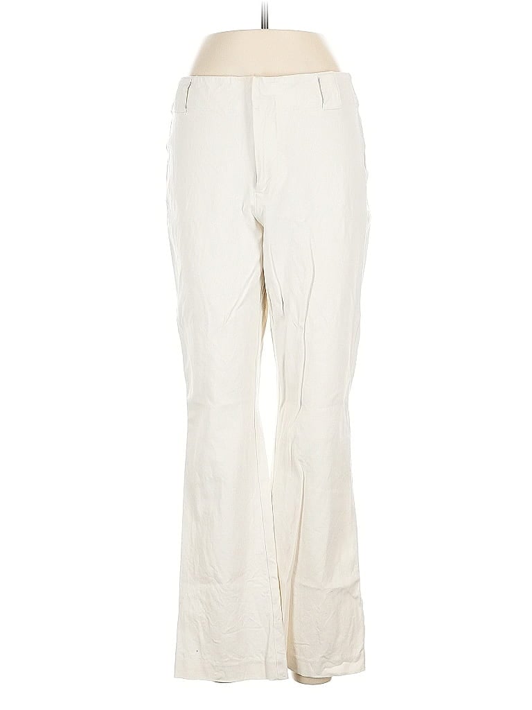 Pre-owned Nic + Zoe Casual Pants In White