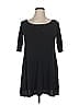 Eileen Fisher 100% Silk Black 3/4 Sleeve Top Size XL - photo 1